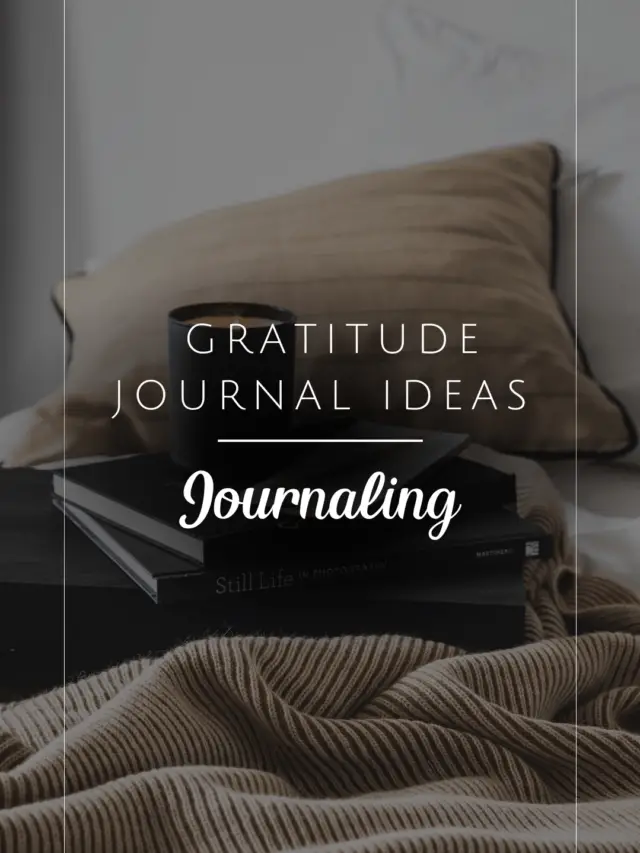 Gratitude Journal Ideas - Story - capa