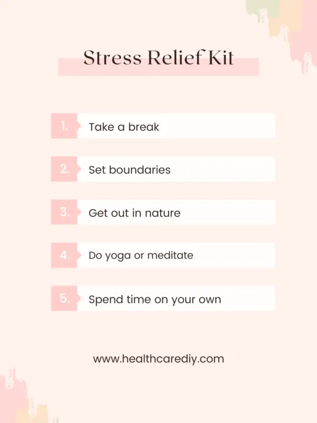 Stress Relief Kit - Story - capa